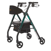 Lifestyle Mobility Aids Royal Universal Lightweight Folding Rollator - Senior.com Rollators