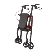 Lifestyle Mobility Aids Royal Universal Lightweight Folding Rollator - Senior.com Rollators