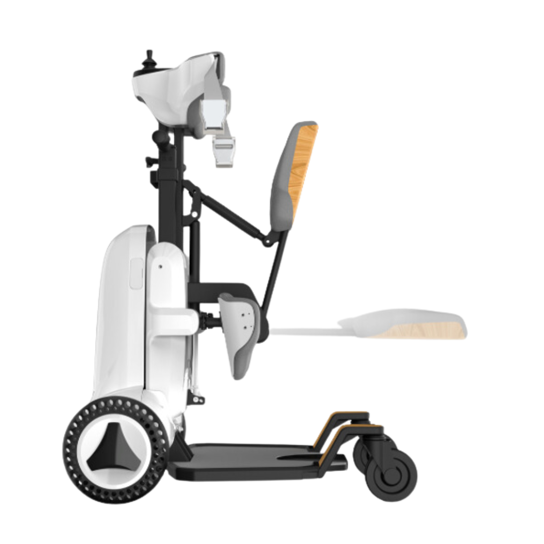 Robooter XZ-Droid Standing Wheelchair for Rehabilitation - Smart Sit-to-Stand Transport Chair - Senior.com Wheelchairs