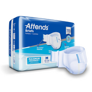 Attends Unisex Classic Briefs with Dry-Lock Technology for Adult Incontinence - Senior.com Incontinence