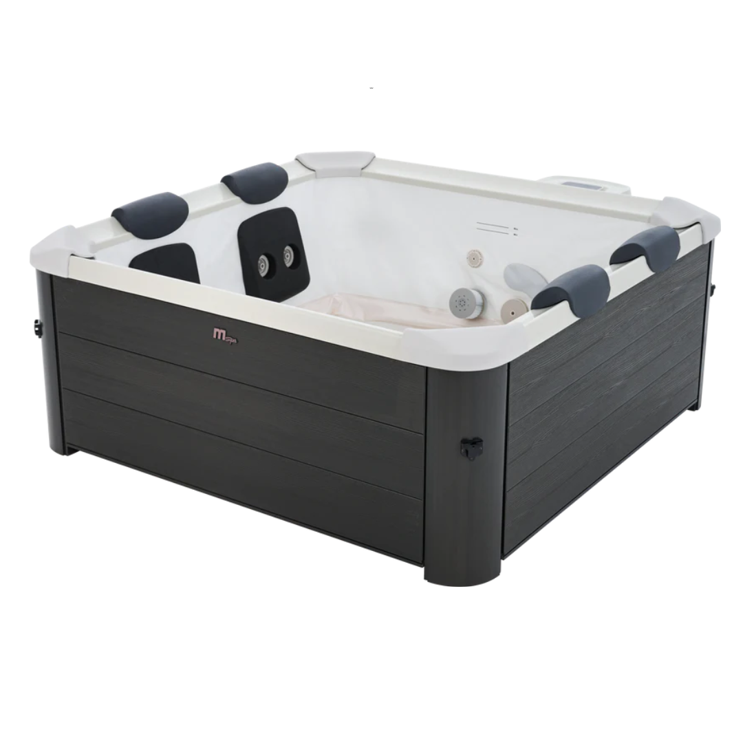 MSpa OSLO 6 Person Hydromassage Hard Frame Hot Tub with Touch Screen