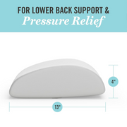 Martha Stewart Foam Lumbar Cushion Pillow - Lower Back Support - Senior.com Back Support