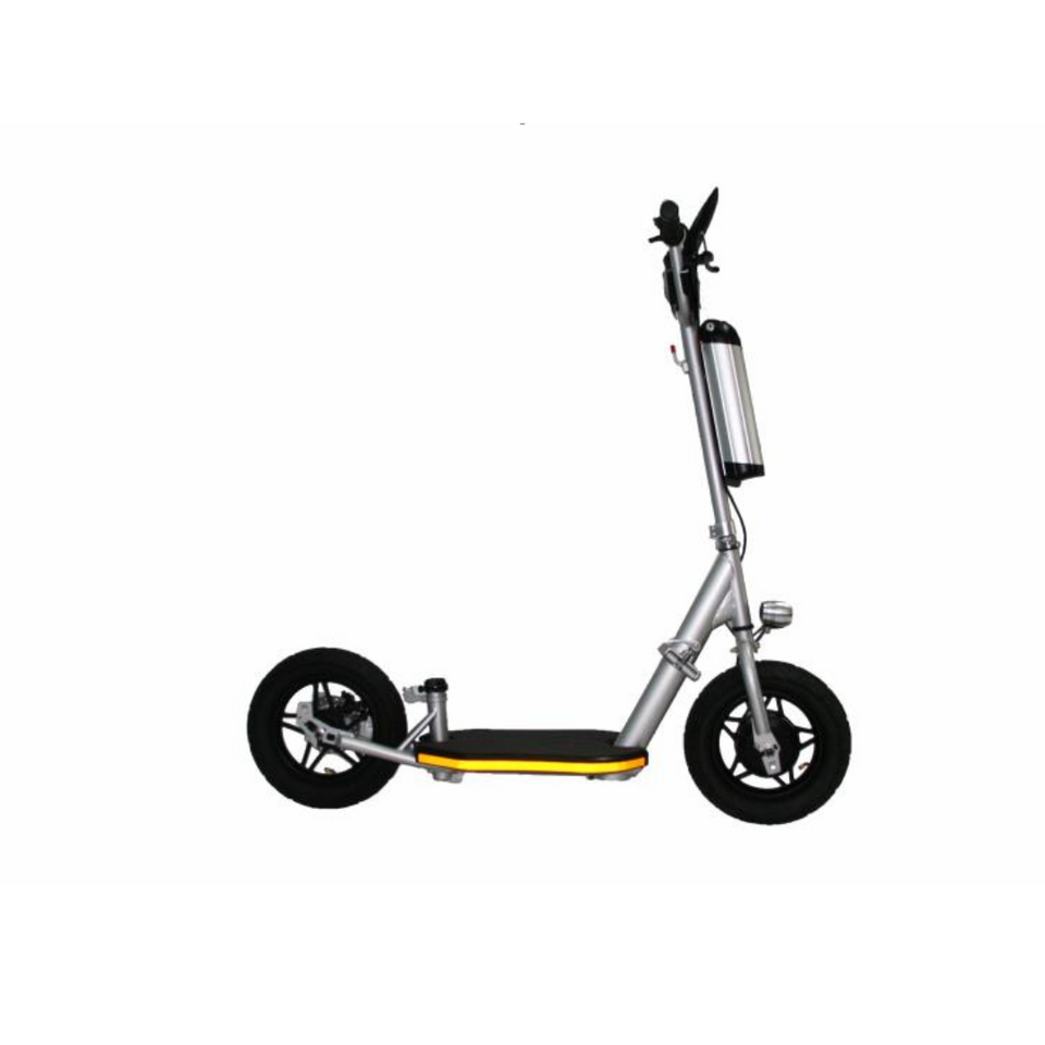 Glion Balto Folding Electric Scooter w/ Seat & Portable Power Station