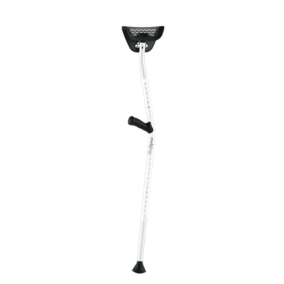 Mobilegs Ultra Ergonomic Underarm Crutches with Ultra Comfy Saddle