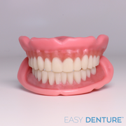 Easy Denture™ - Patient Self Fitting Upper & Lower - Less than 5 minutes - Senior.com Dentures