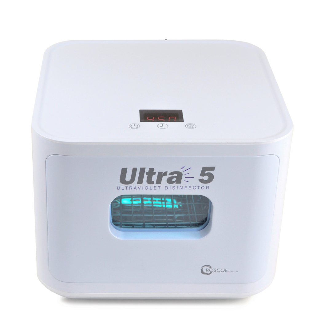 Roscoe Medical Ultra-5 Ultraviolet Disinfector - CPAP Mask Cleaner - Senior.com UV Disinfectors