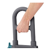 Medline Deluxe Plastic Tub Grab Bar with Microban Antimicrobial Protection - Senior.com Grab Bars & Safety Rails