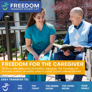 Freedom Transfer Patient Lift - Complete Home Patient Transfer Chair - Senior.com Patient Lifts
