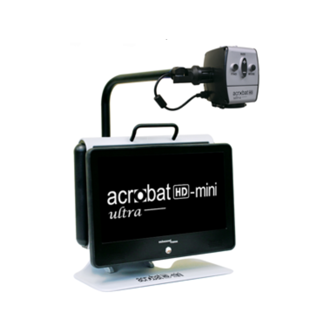 Enhanced Vision Acrobat HD Mini Ultra Portable Battery Operated Electronic Magnifier - Senior.com Vision Enhancers