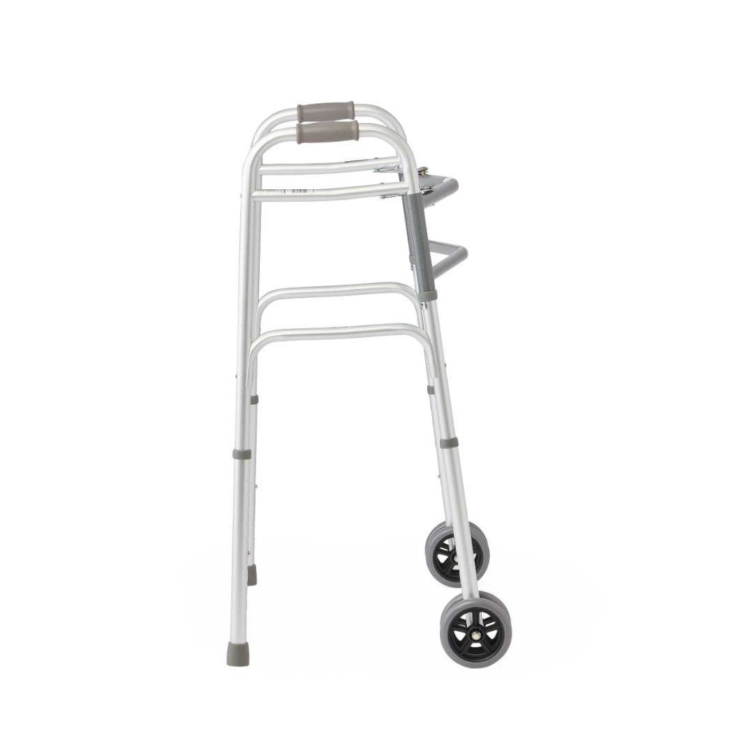 Medline Bariatric Walker with 5" Wheels 500 lb Capacity