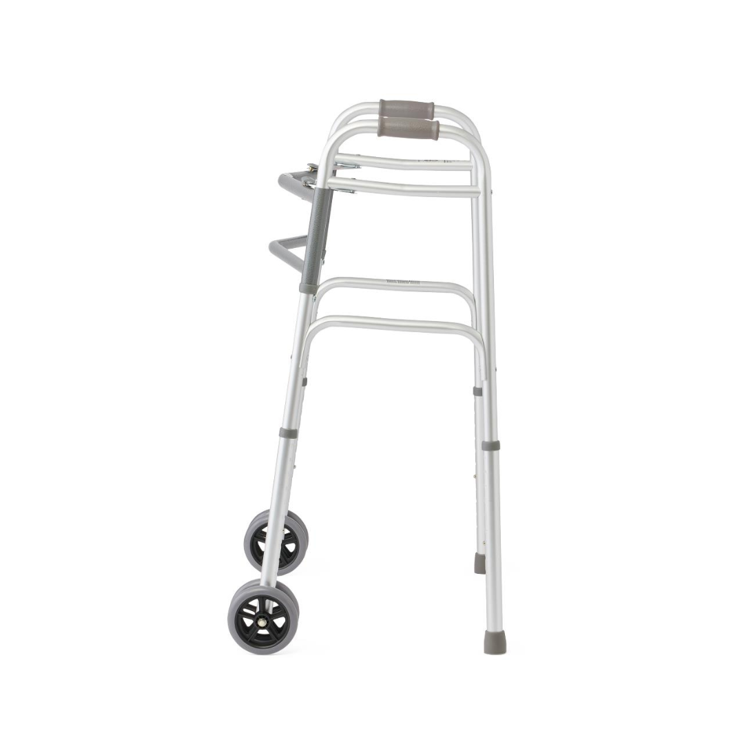 Medline Bariatric Walker with 5" Wheels 500 lb Capacity