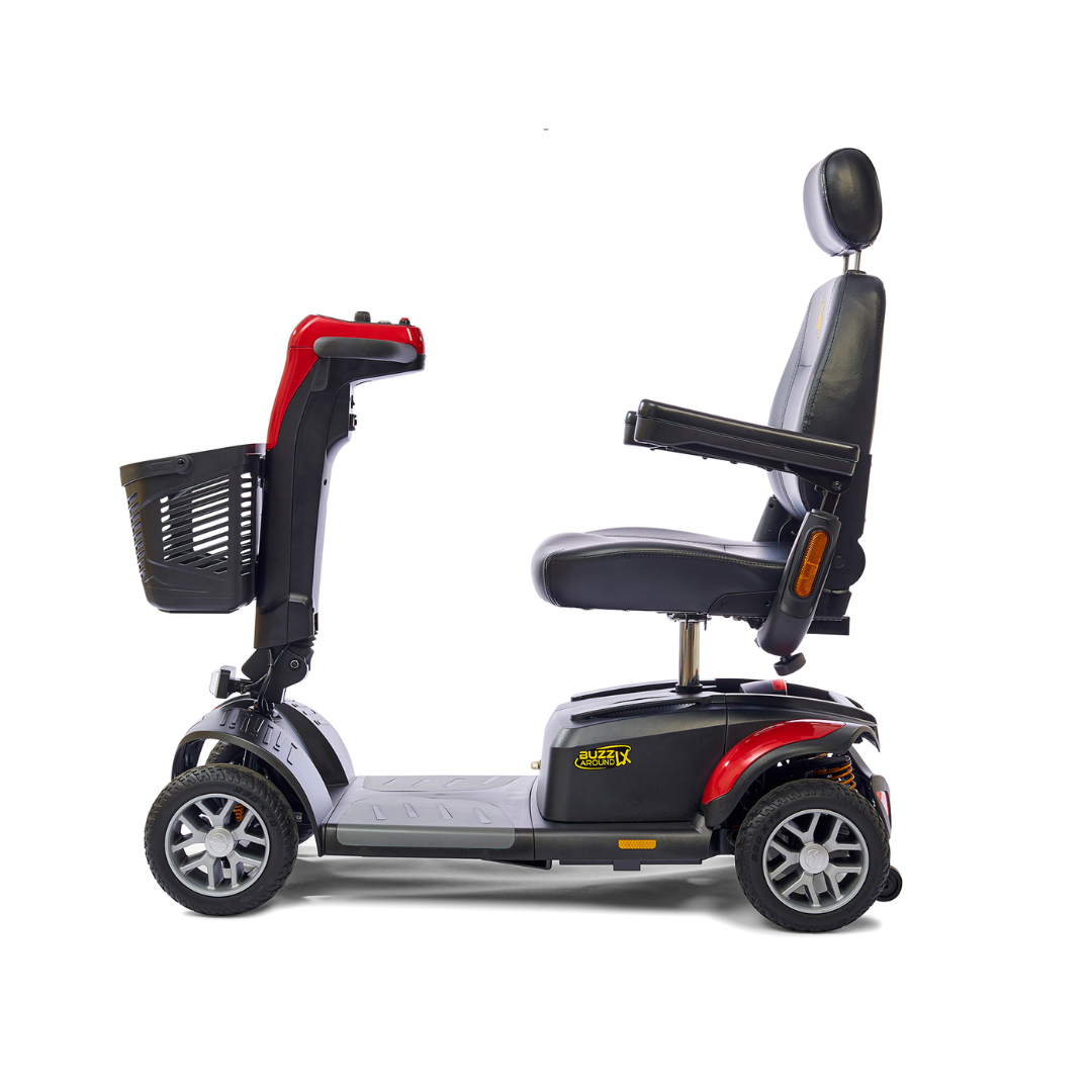 Golden Tech Buzzaround LX Extreme Luxury Full Size Travel Mobility Scooter - 4 Wheel - Senior.com Scooters