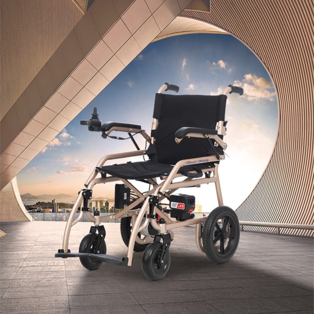 Miracle Mobility Falcon 5000 Ultra Lightweight Power Wheelchair - Senior.com Power Chairs