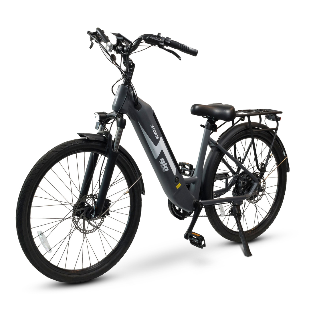GIO Storm Electric Bike with Integrated Samsung High Powered Battery - Senior.com Electric Bikes