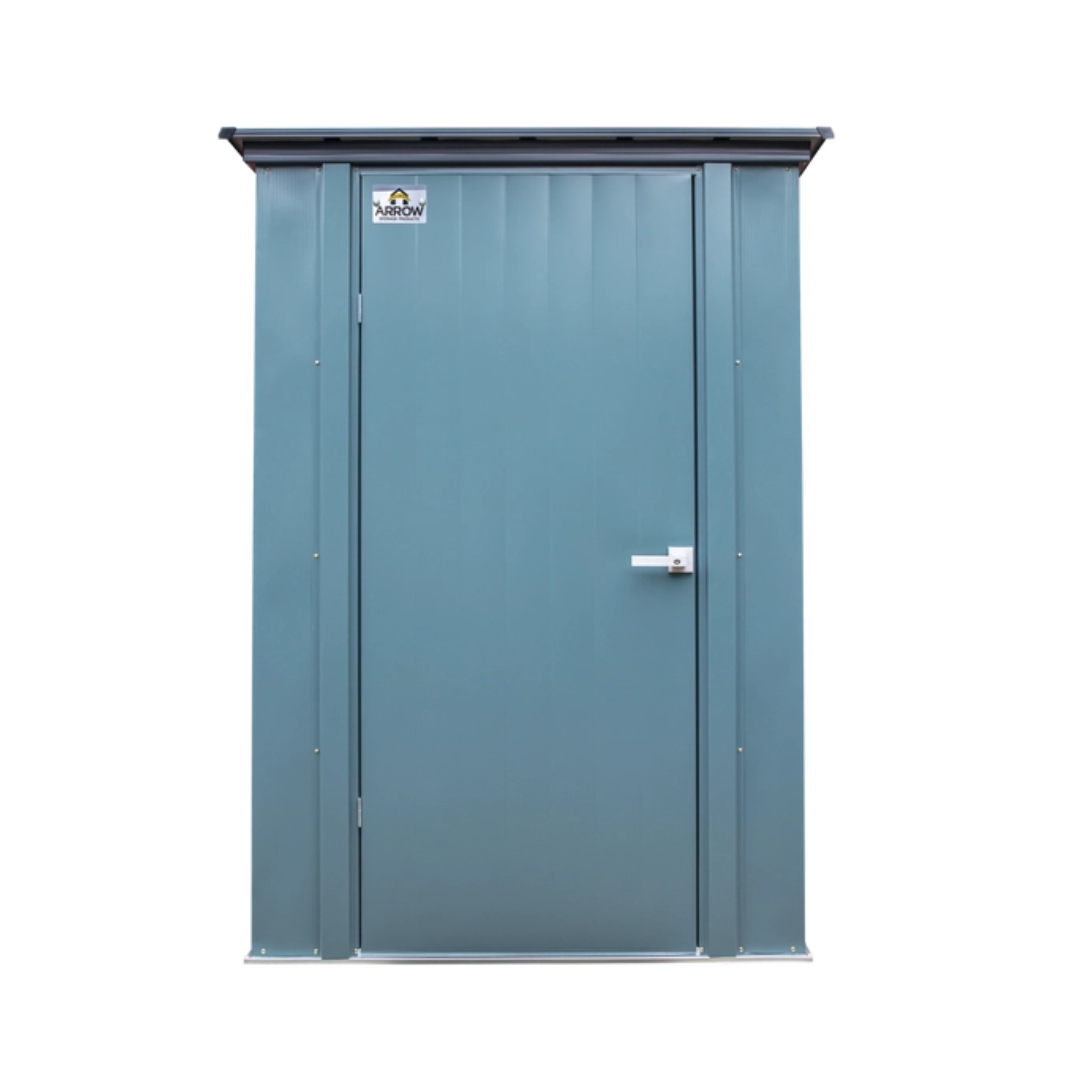 Spacemaker Compact Outdoor Metal Backyard, Patio, Garden Shed Kit - 4' x 3' - Senior.com Sheds