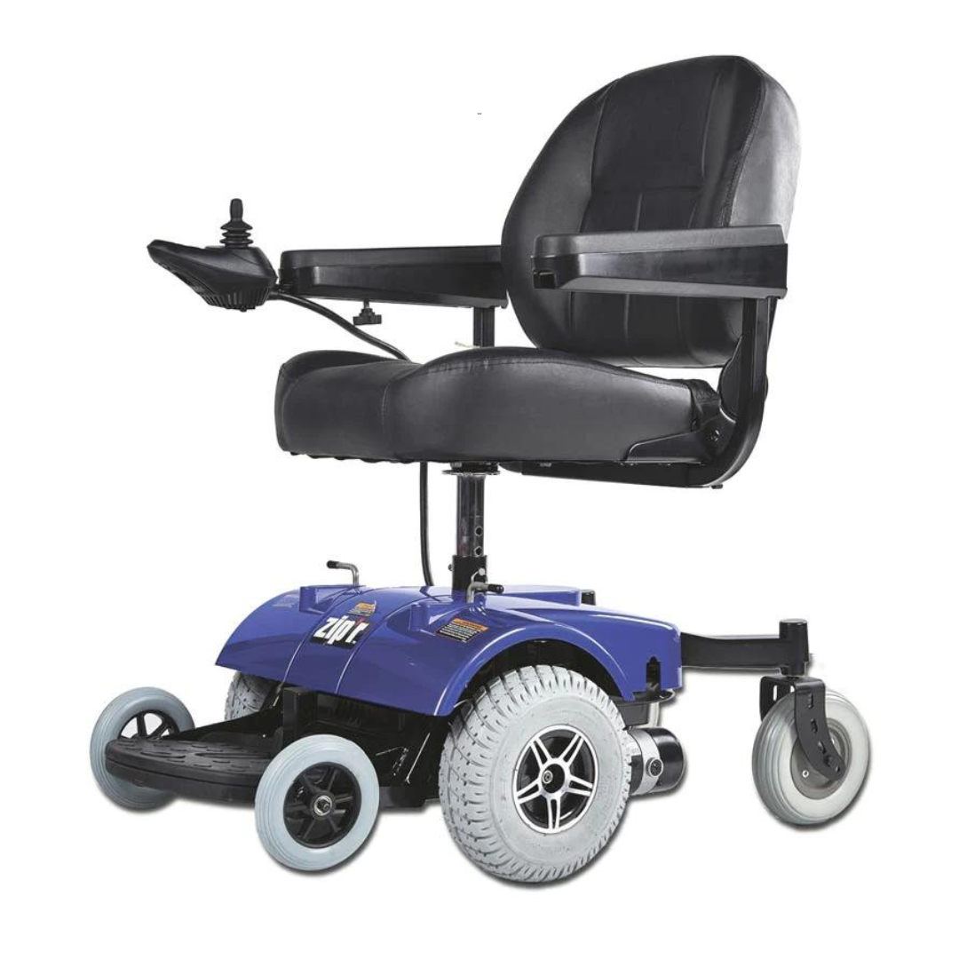 Zip’r PC Power Electric Wheelchair - 6 Wheels & TSA Approved - Senior.com Power Chairs