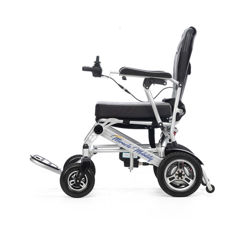 Miracle Mobility Silver 6000 Plus Power Wheelchair - Airline Approved