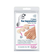 PediFix® 3-Layer Toe Separators™ - Senior.com Toe Separators