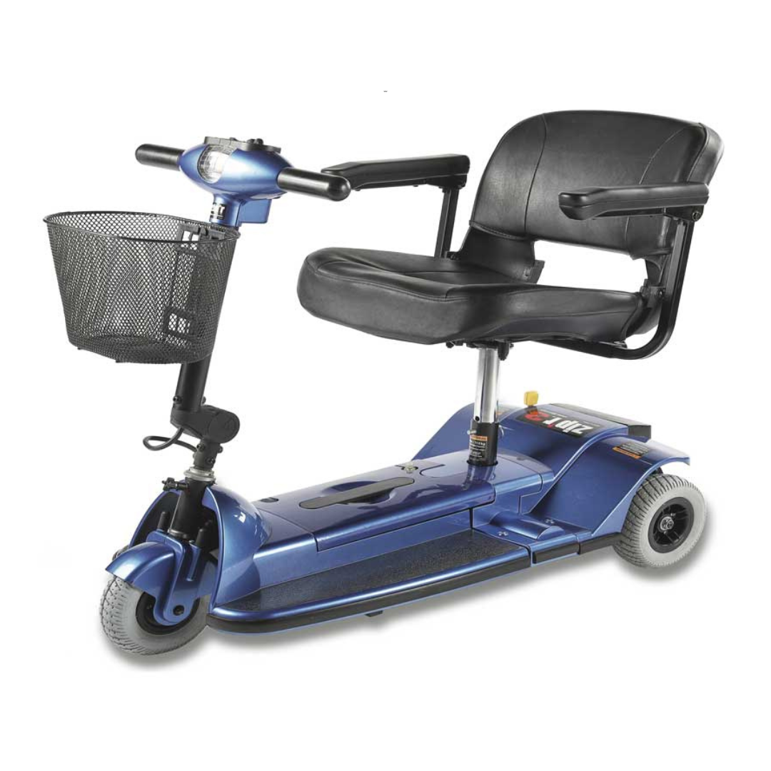 Zip'r 3 Wheel XTRA Mobility Scooter - TSA Approved - 12 Mile Range - Senior.com Mobility Scooters
