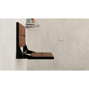 Invisia™ SerenaSeat™ Pro Stainless Steel Folding Luxury Shower Seat - Senior.com Folding Shower Chairs