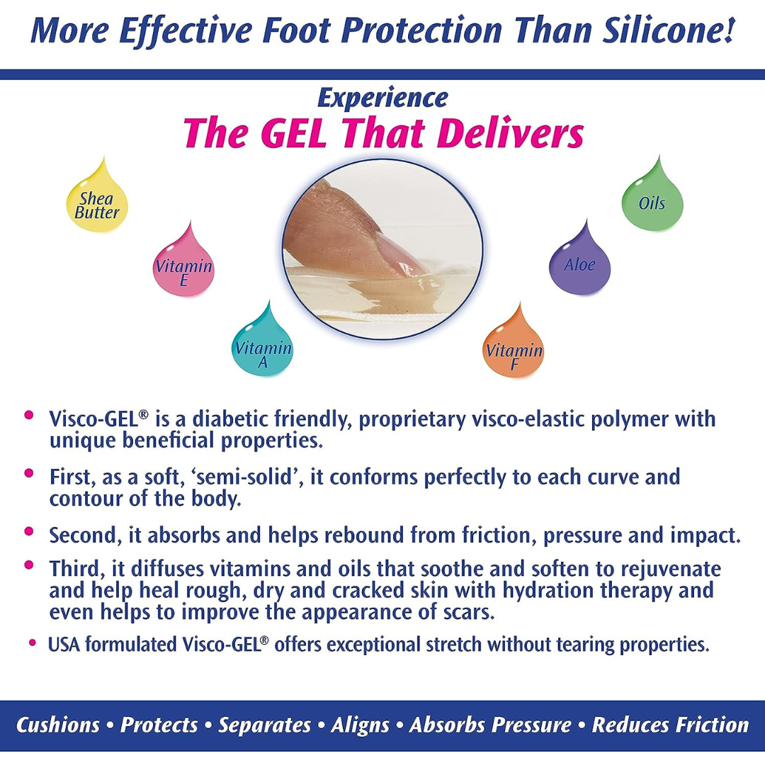 Pedifix Visco-GEL® All-Gel Toe Cap - Senior.com 