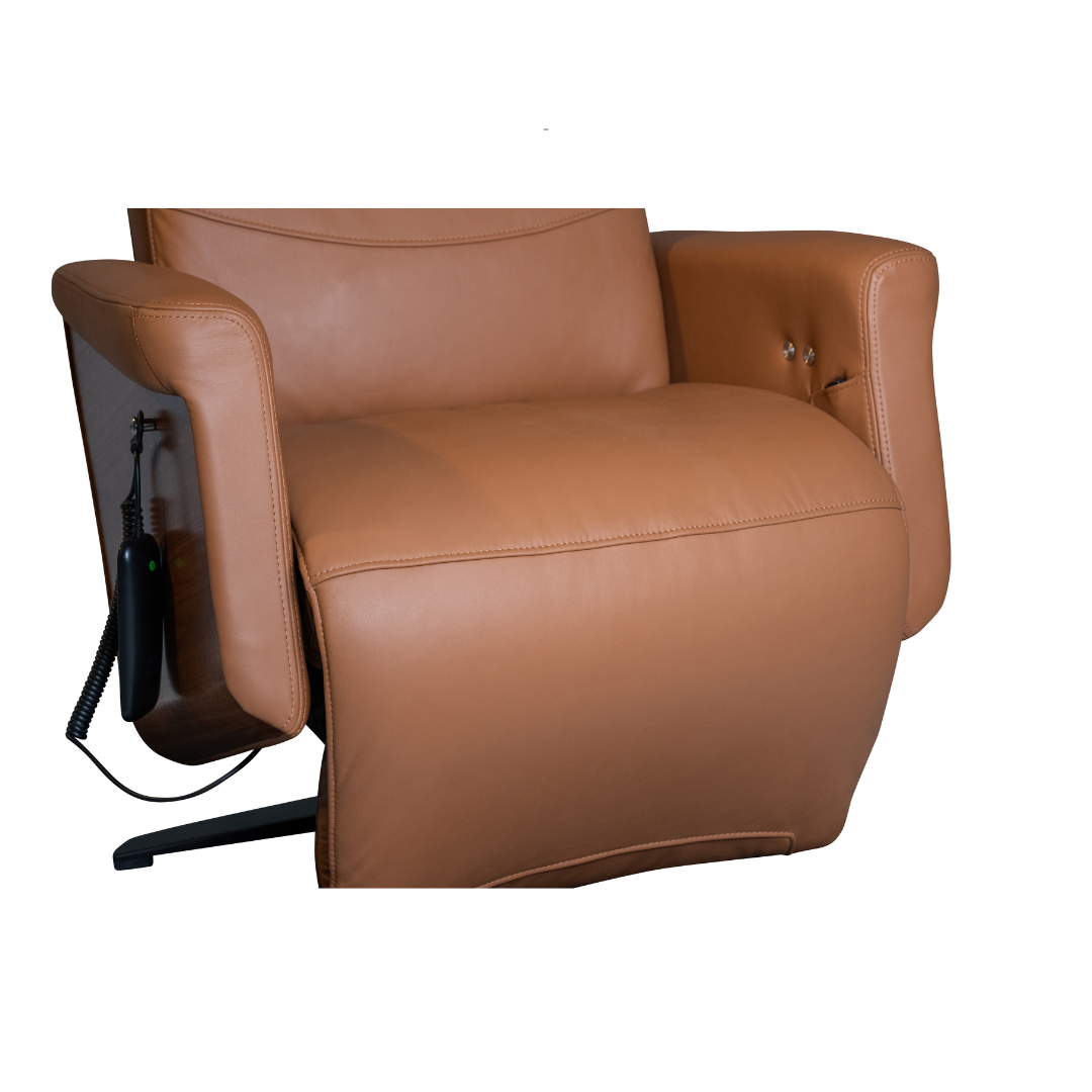 Human Touch® Circa ZG Reclining Chair with Swivel Base and Heat - Senior.com Recliners