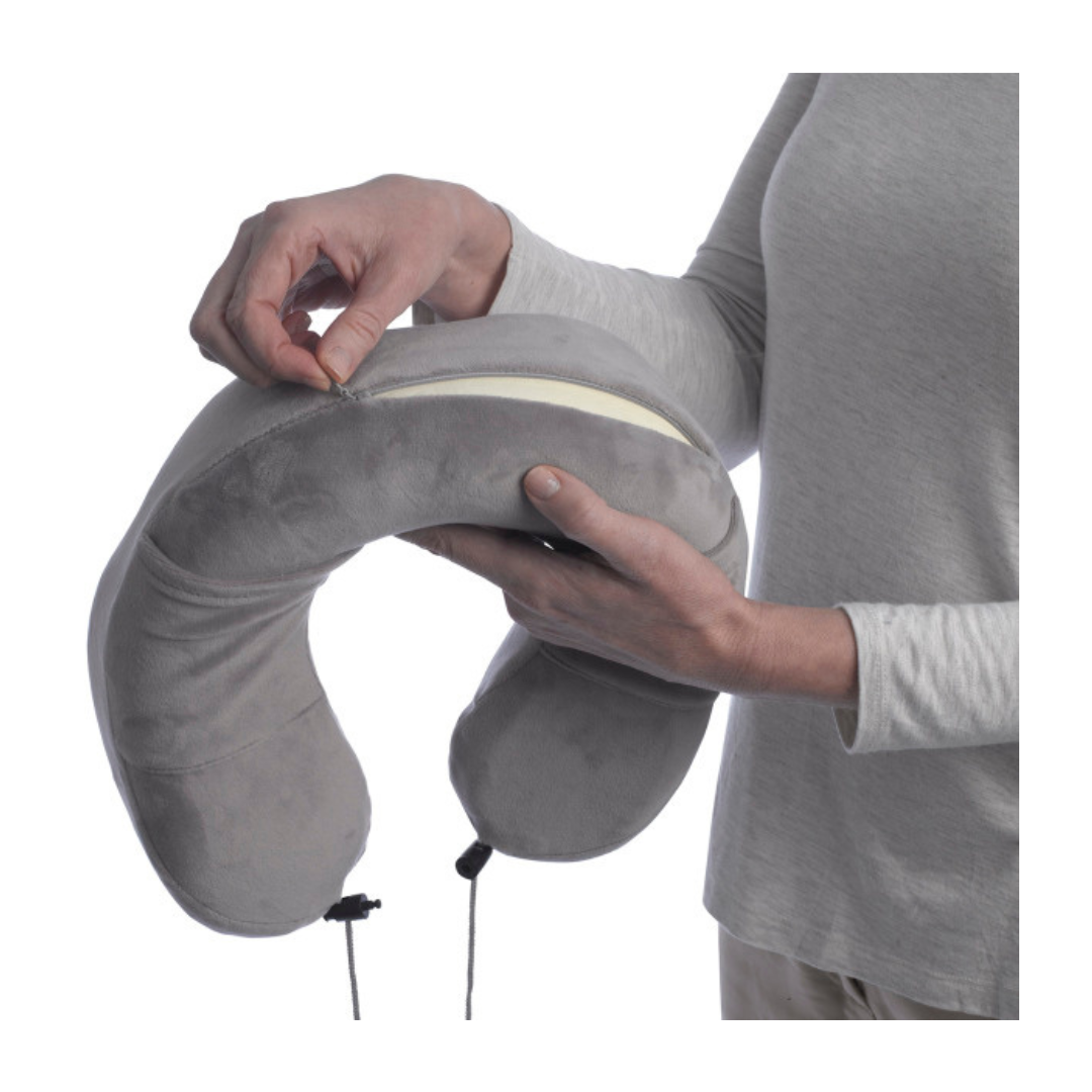 Drive Medical Comfort Touch™ Neck Support Pillow with Hot/Cold Gel Packs - Senior.com Neck Support