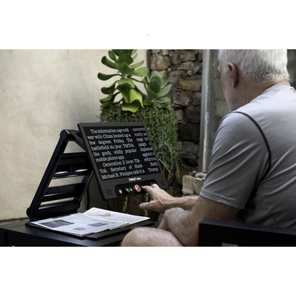 Freedom Scientific TOPAZ Ultra Folding Portable Magnifier - Full HD - Senior.com Portable Video Magnifiers
