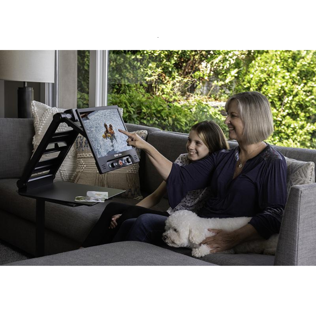 Freedom Scientific TOPAZ Ultra Folding Portable Magnifier - Full HD - Senior.com Portable Video Magnifiers