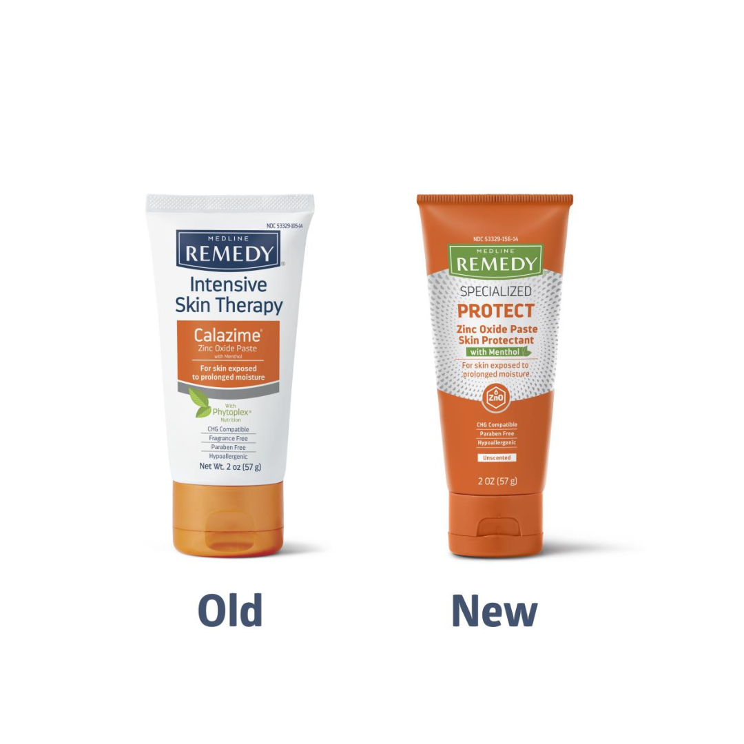Medline Remedy Specialized Zinc Oxide Paste with Menthol For Skin Care - Senior.com Skin Protection