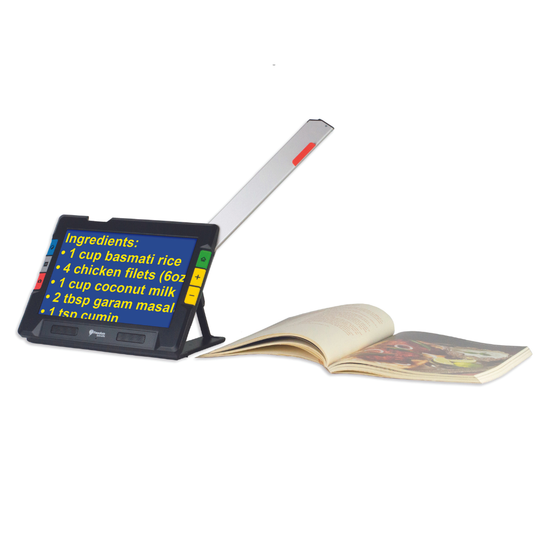 Freedom Scientific Ruby 10 Video Magnifier with 10 Inch Touchscreen - Senior.com Handheld Video Magnifiers