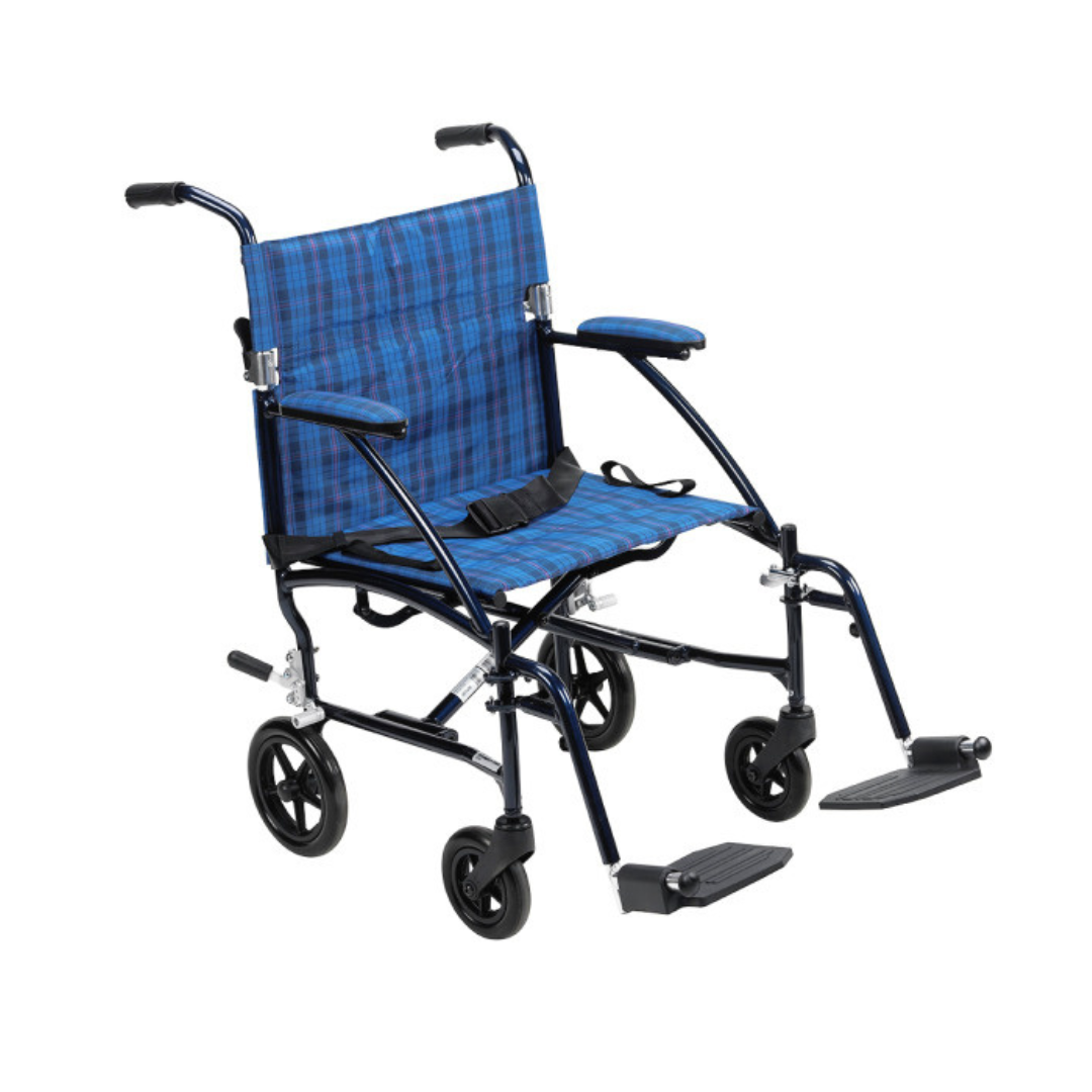 Drive Medical Fly-Lite Aluminum Transport Chair - Senior.com Transport Chairs