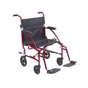 Drive Medical Fly-Lite Aluminum Transport Chair - Senior.com Transport Chairs