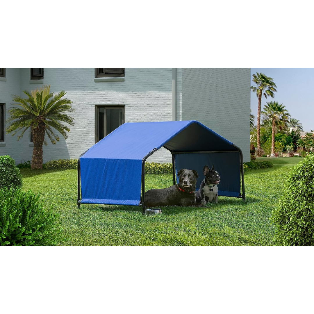 ShelterLogic 4' Outdoor Pet Shade Canopy Tent for Dogs, Cats & Animals