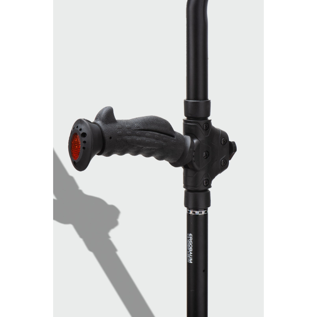 Ergoactives ERGOBAUM DUAL Under Arm Folding Crutches with Shock Absorp