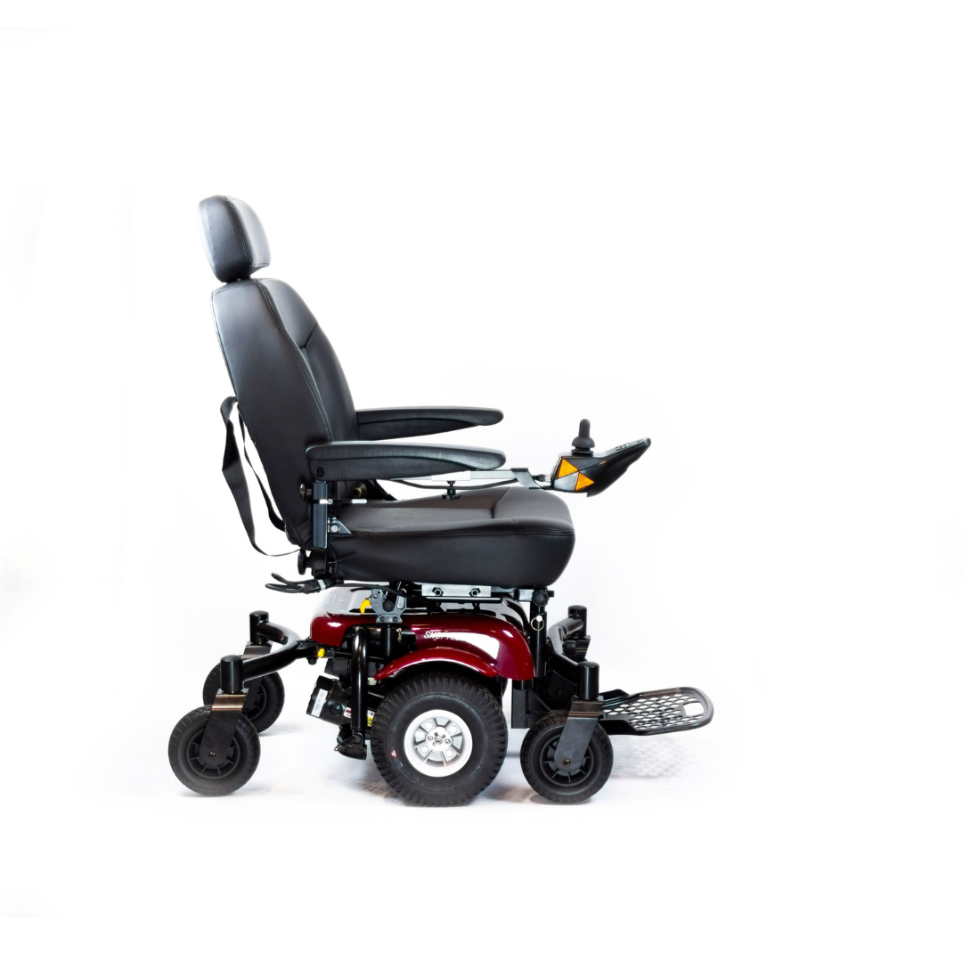 Shoprider 6Runner Center-Wheel Drive Power Chair with 10" Mid Wheels - Senior.com Power Chairs
