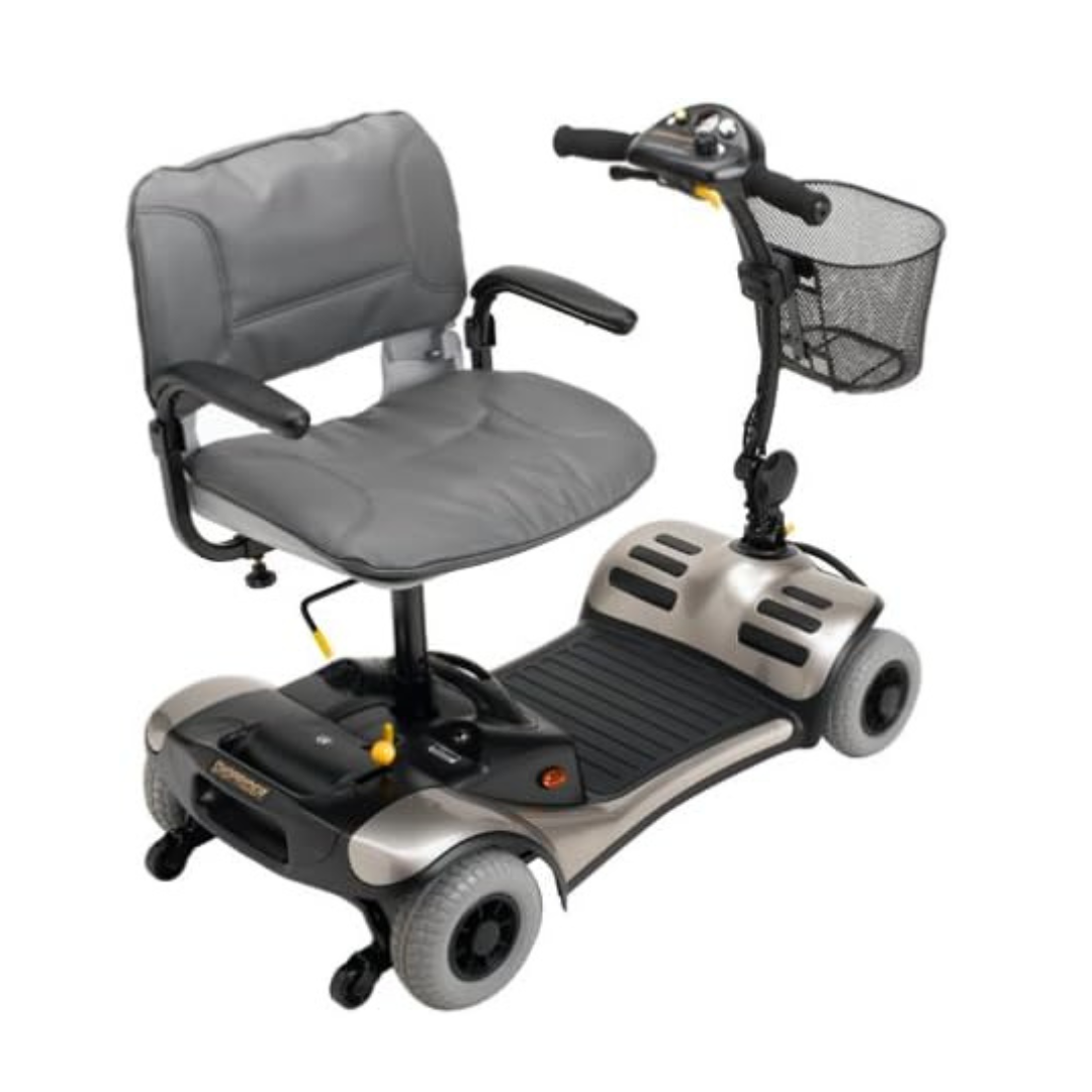 Shoprider Dasher Color Interchangeable Personal Travel Scooter & Swivel Seat - Senior.com Scooters