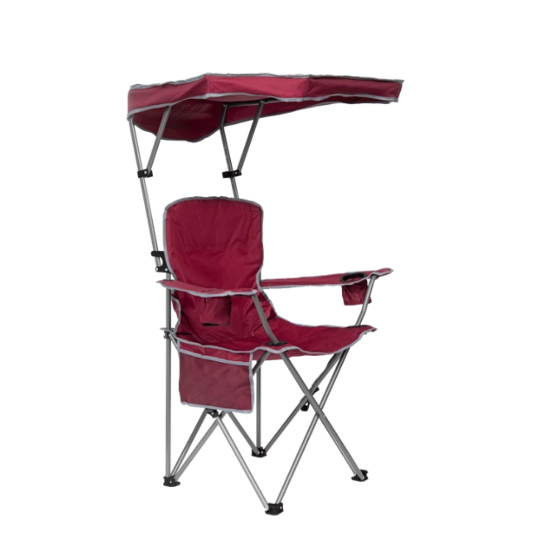 Quik Shade MaxShade™ Folding Chair - 2 Cups Holders and Carry Bag - Senior.com Outdoor Chairs