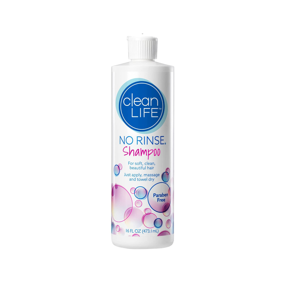 Clean Life Products No Rinse Hair Shampoo Bottles - Senior.com Shampoo