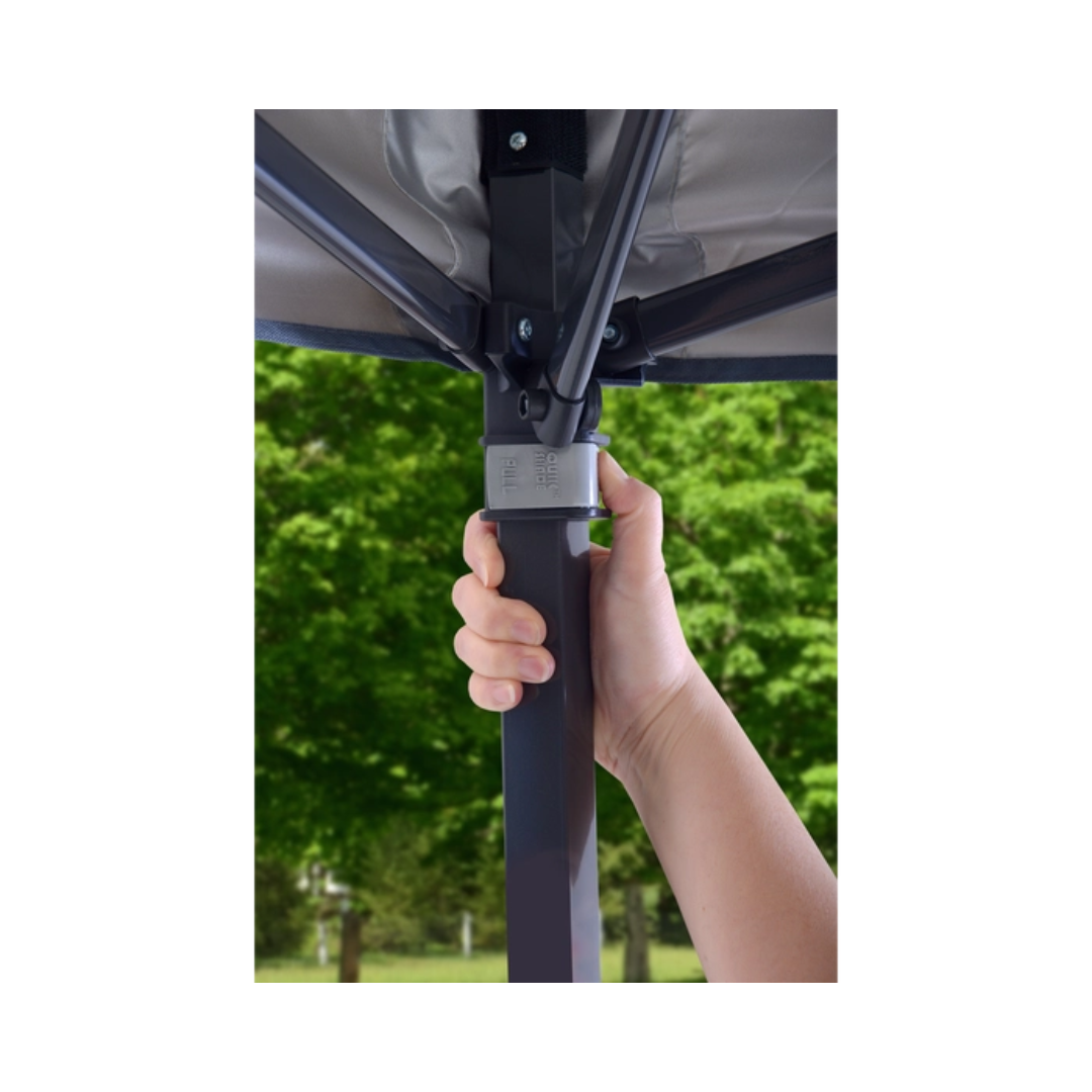 Quik Shade Summit X Straight Leg Pop Up Canopy Tent with Roof Vents