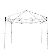 Quick Shade Commercial Straight Leg Pop-Up Canopy - 10 ft. x 10 ft. White - Senior.com Canopies