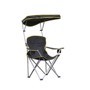 Quik Shade HD Max Shade Extra Wide Folding Camp Chair with Tilt UV Sun Protection Canopy - Senior.com Beach Chairs