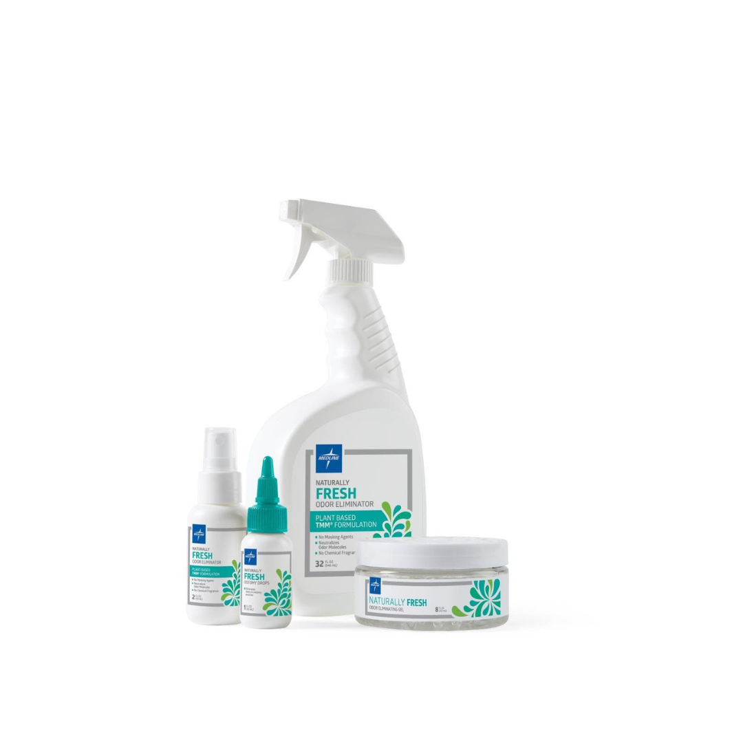 Medline Naturally Fresh Odor Eliminators - Plant Based Formula - Senior.com Odor Eliminators
