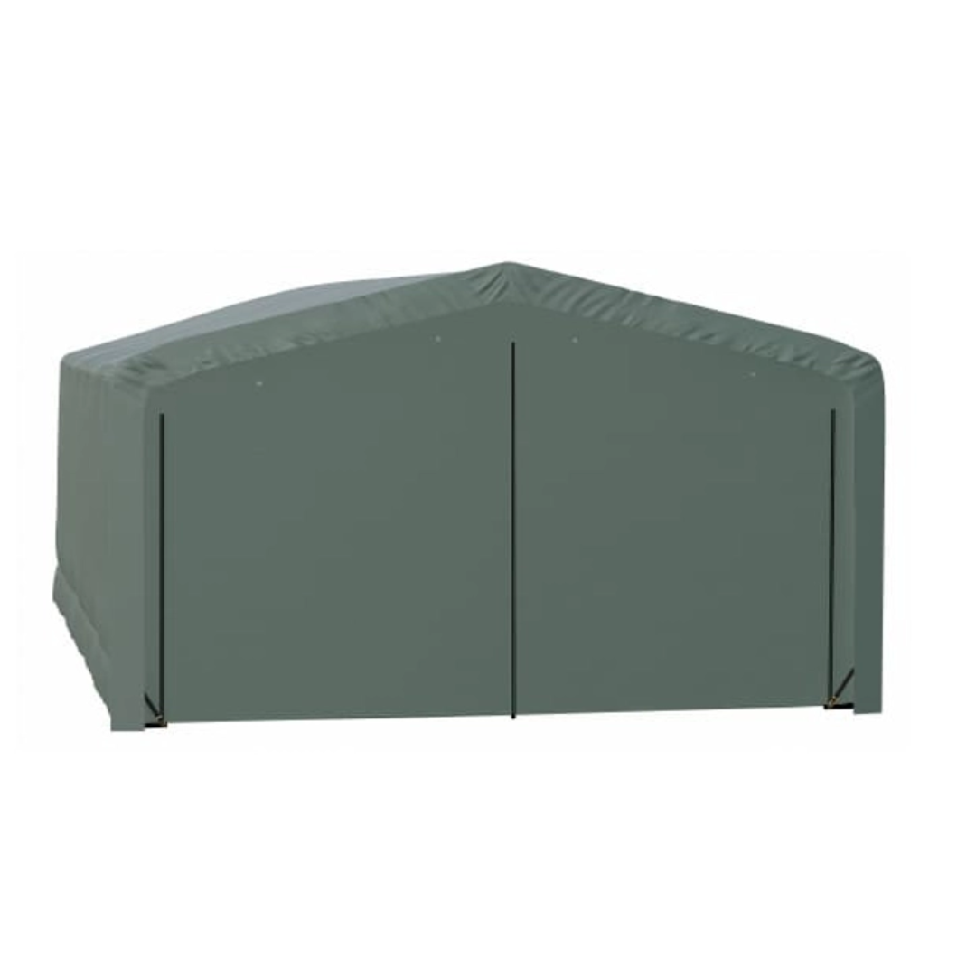 ShelterTube Wind and Snow Rated Garage Storage - Green - Senior.com Carports