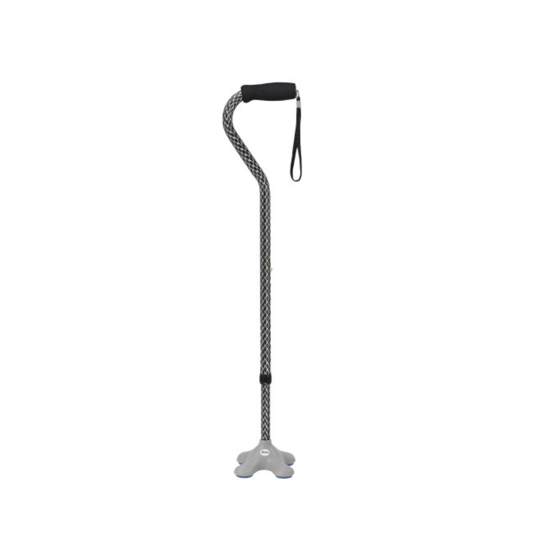 Drive Medical Quad Stand Alone Cane Tip - 4 Pronged For Extra Stability - Senior.com Cane Tips