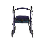 Medline Folding Steel Rollator with Microban Protection & 8" Wheels - Senior.com Rollators