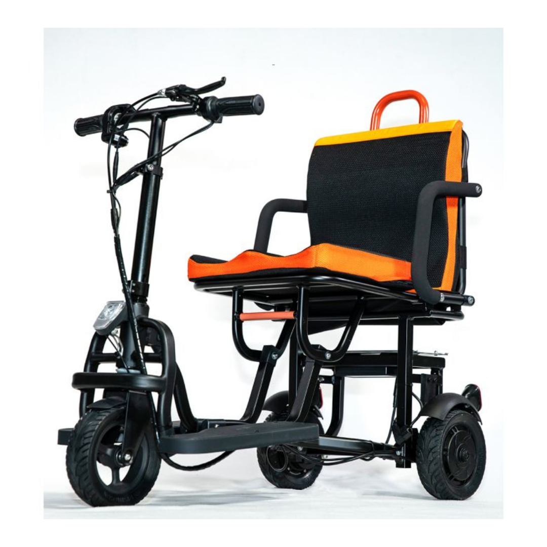 EZ Fold Airline Approved Lightweight Travel Scooter - Only 46 lbs - Senior.com Scooters
