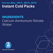 Dynarex Instant Cold Packs - Easy Activation - Flexible - Senior.com Cold Therapy Pack