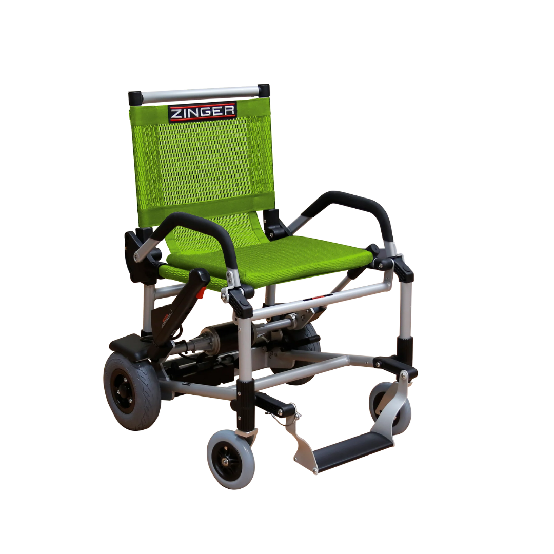 Journey Zinger Portable Power Folding WheelChair Two-Handed Control - Senior.com Power Chairs