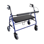 Dynarex DynaGo HD Bariatric Foldable Steel Rollator - Senior.com Rollators